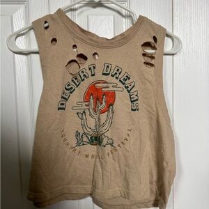 Desert Dreams Cropped Tank Top